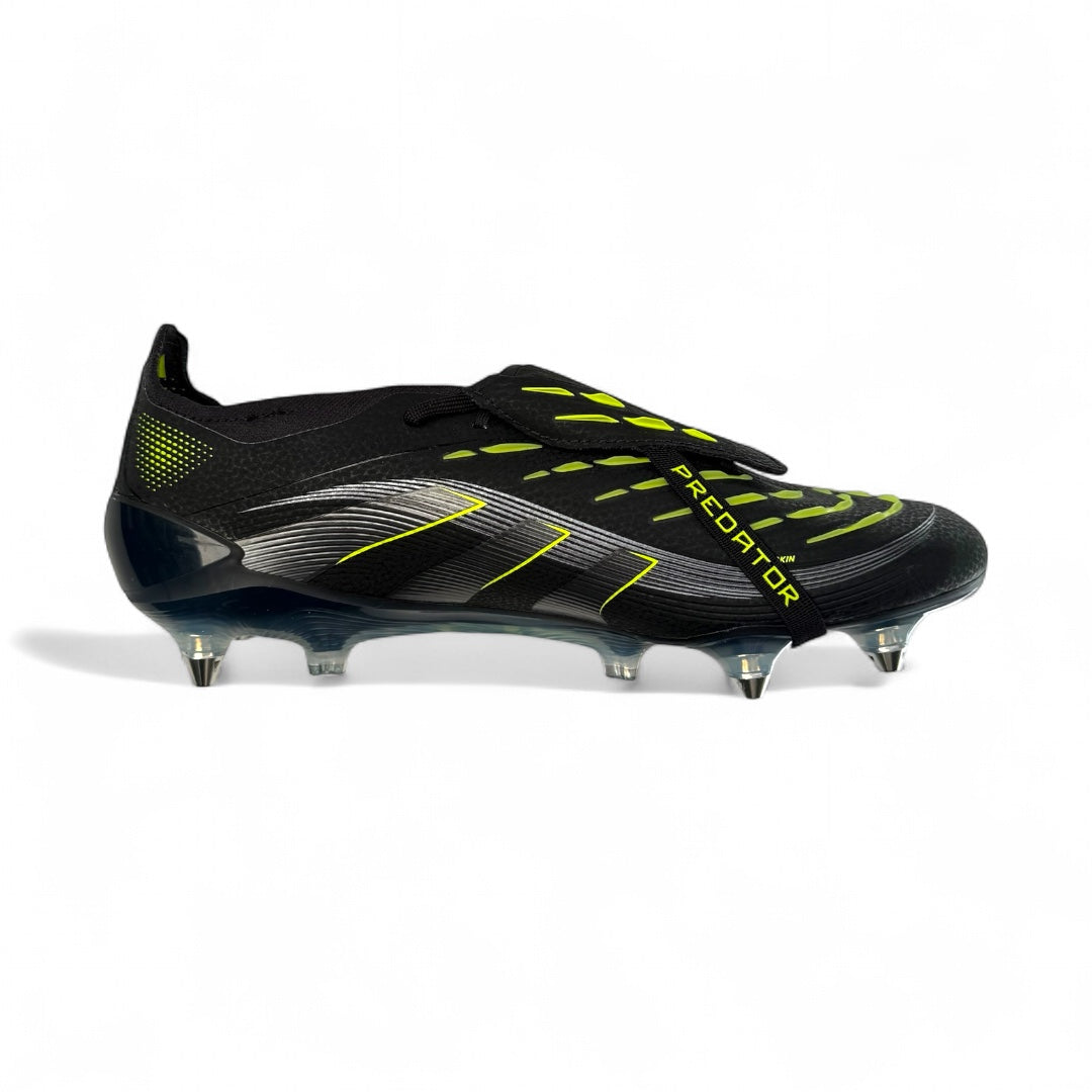 Adidas Predator Elite FT SG - Core Black/Carbon/Lucid Lemon 'Electric Stealth' Pack
