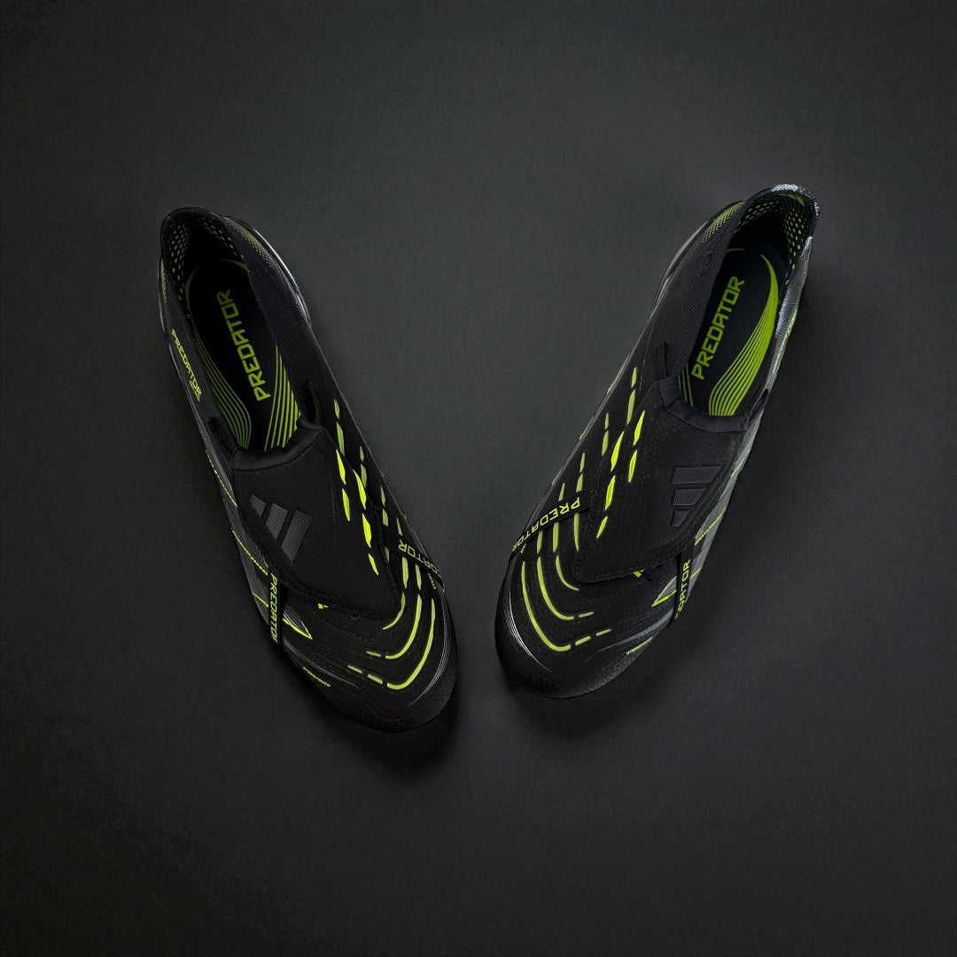 Adidas Predator Elite FT SG - Core Black/Carbon/Lucid Lemon 'Electric Stealth' Pack