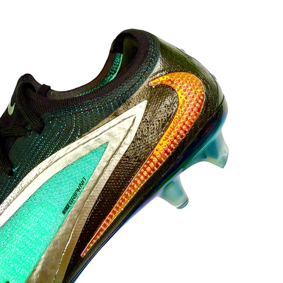 NIKE PHANTOM 6 ELITE LE LOW FG Hyper Turq/Chrome/Black/Total Crimson