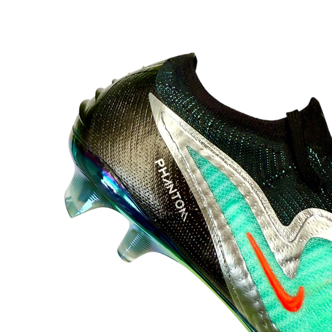 NIKE PHANTOM 6 ELITE LE LOW FG Hyper Turq/Chrome/Black/Total Crimson