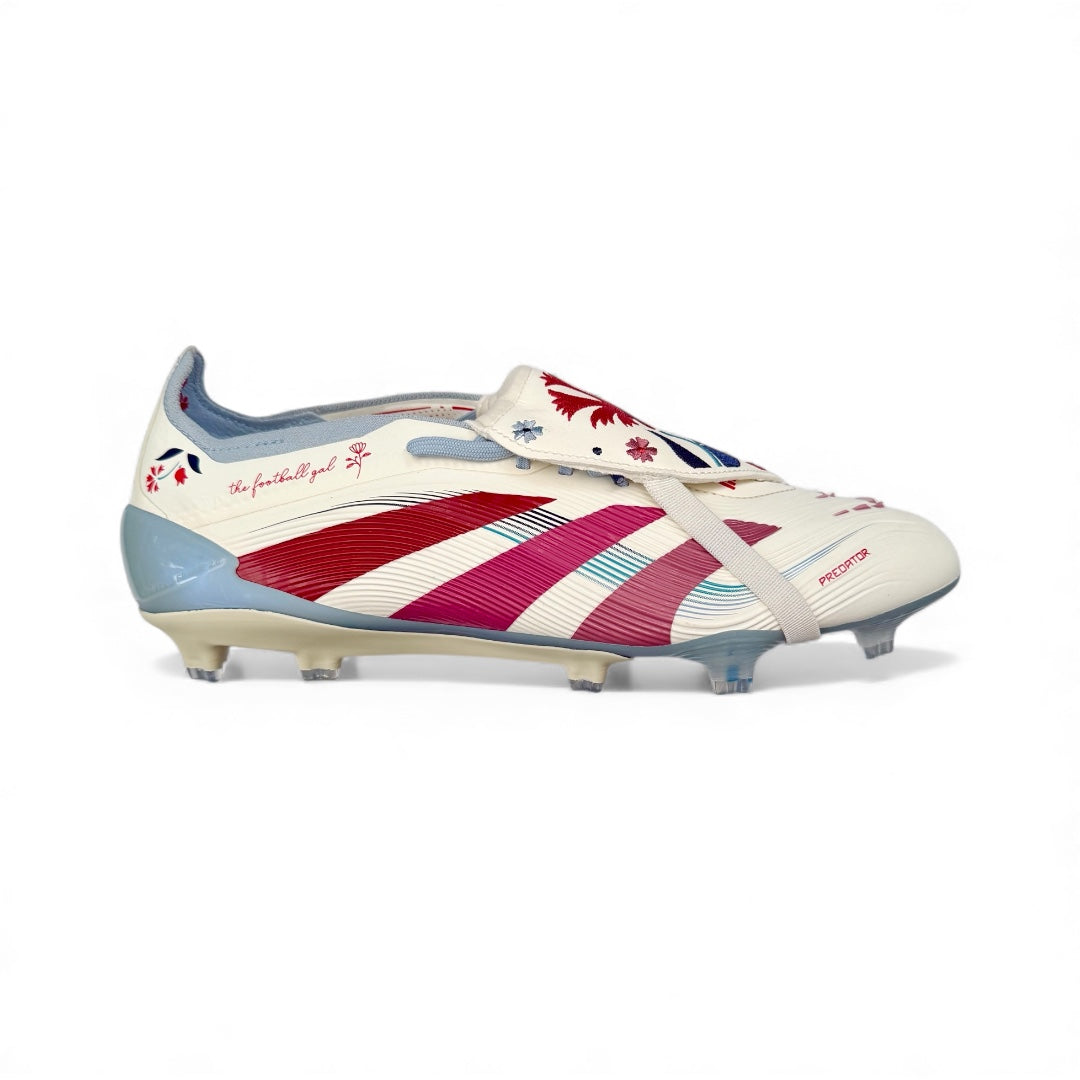 Adidas Predator Elite Tongue X TFG FG - Off White/Easy Pink/Pure Ruby