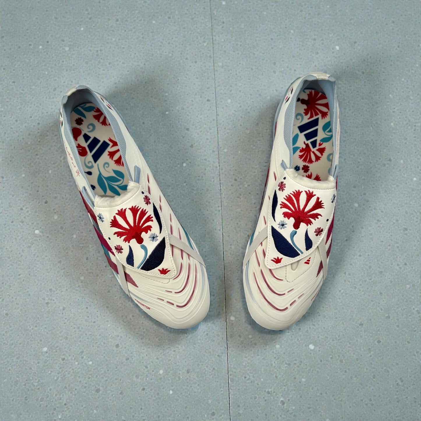 Adidas Predator Elite Tongue X TFG FG - Off White/Easy Pink/Pure Ruby