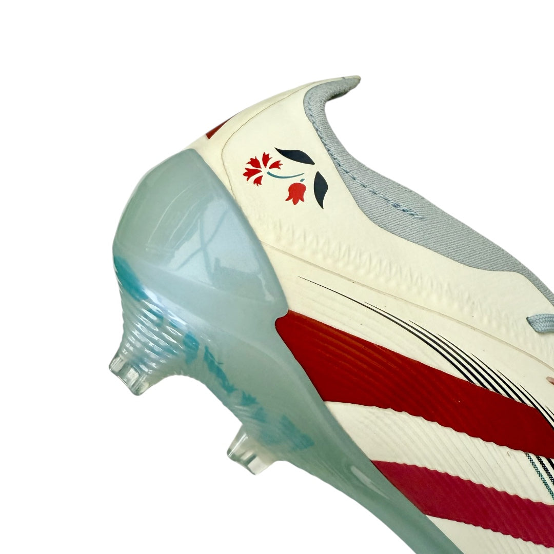 Adidas Predator Elite Tongue X TFG FG - Off White/Easy Pink/Pure Ruby