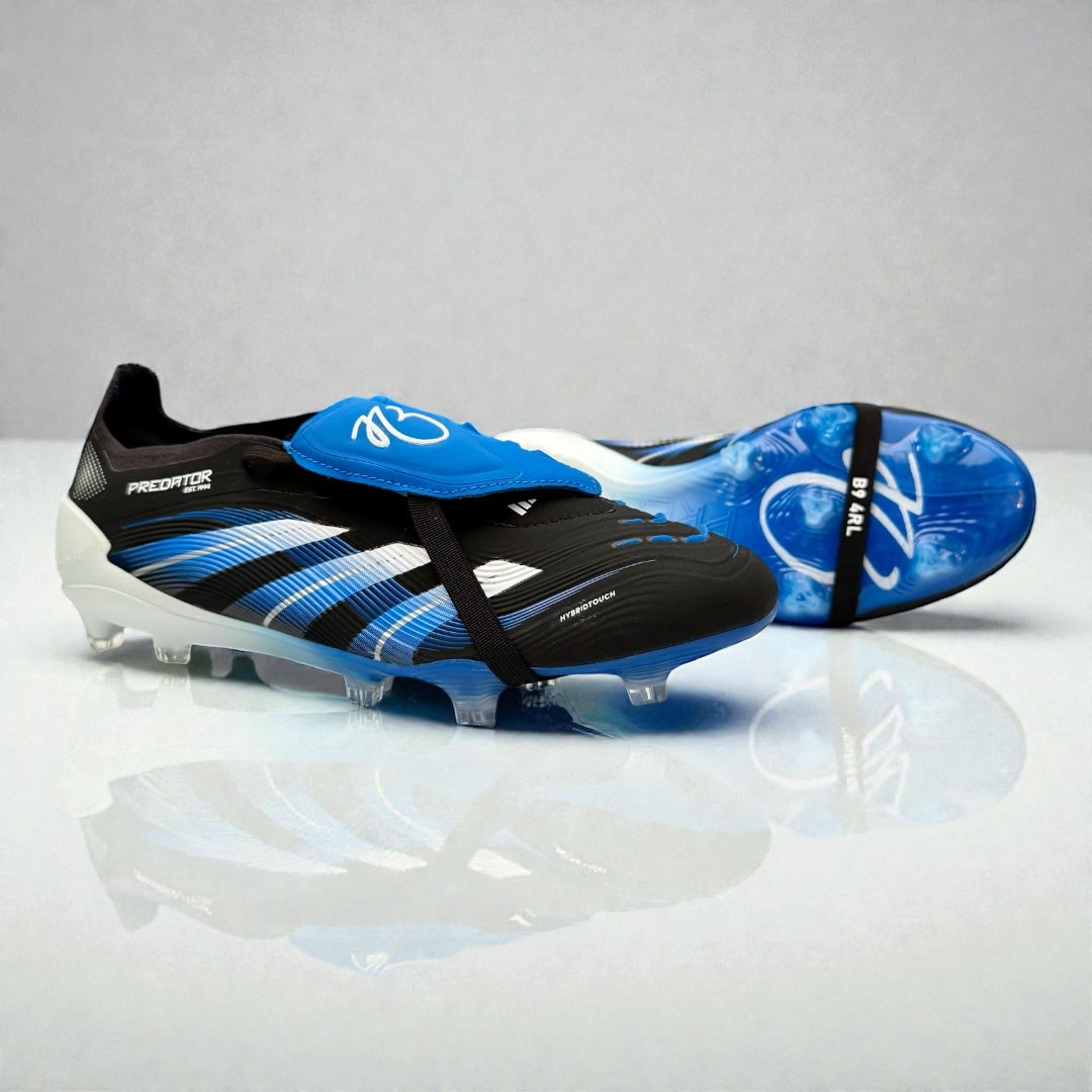 Adidas Predator Elite X Tongue FG 'Jude Bellingham' Limited Edition - Core Black/Ftwr White/Glory Blue