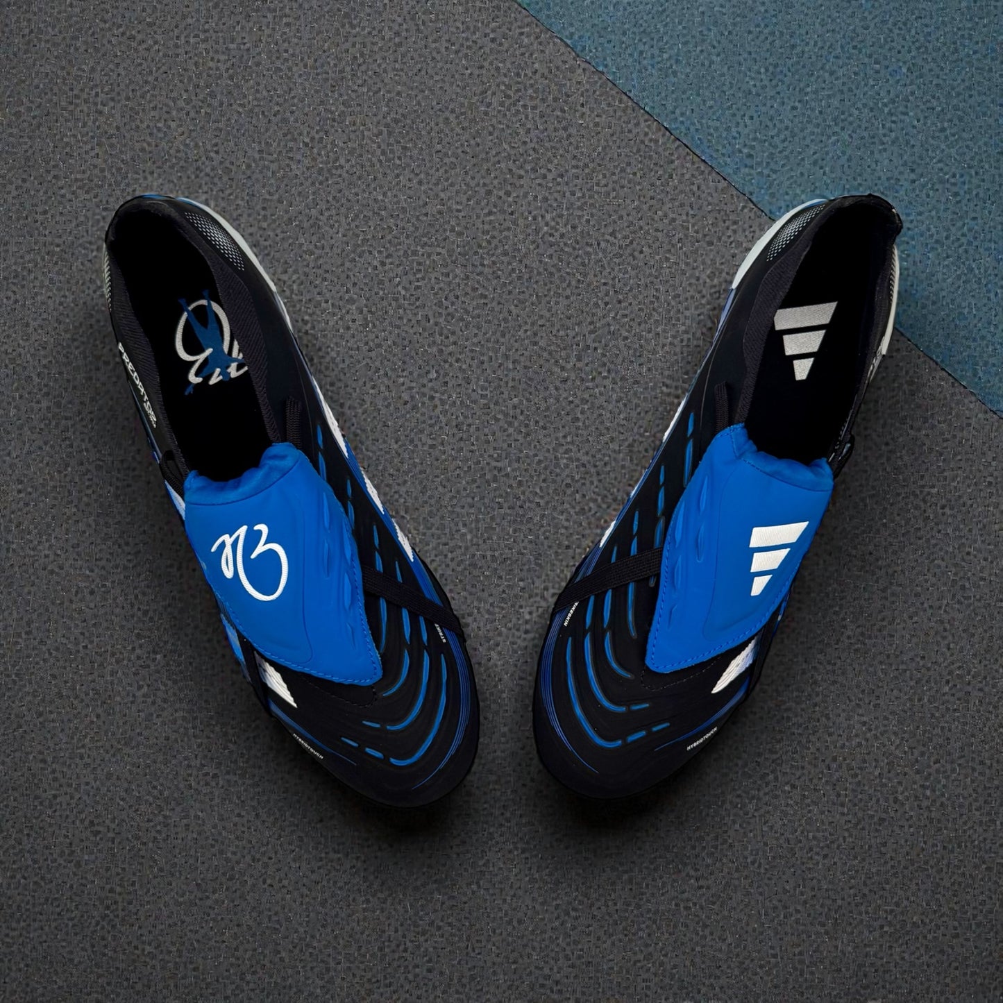 Adidas Predator Elite X Tongue FG 'Jude Bellingham' Limited Edition - Core Black/Ftwr White/Glory Blue