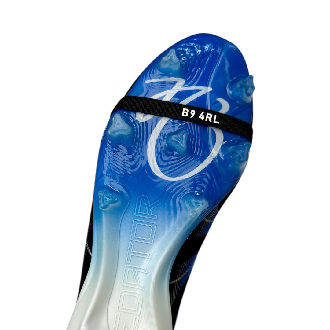 Adidas Predator Elite X Tongue FG 'Jude Bellingham' Limited Edition - Core Black/Ftwr White/Glory Blue