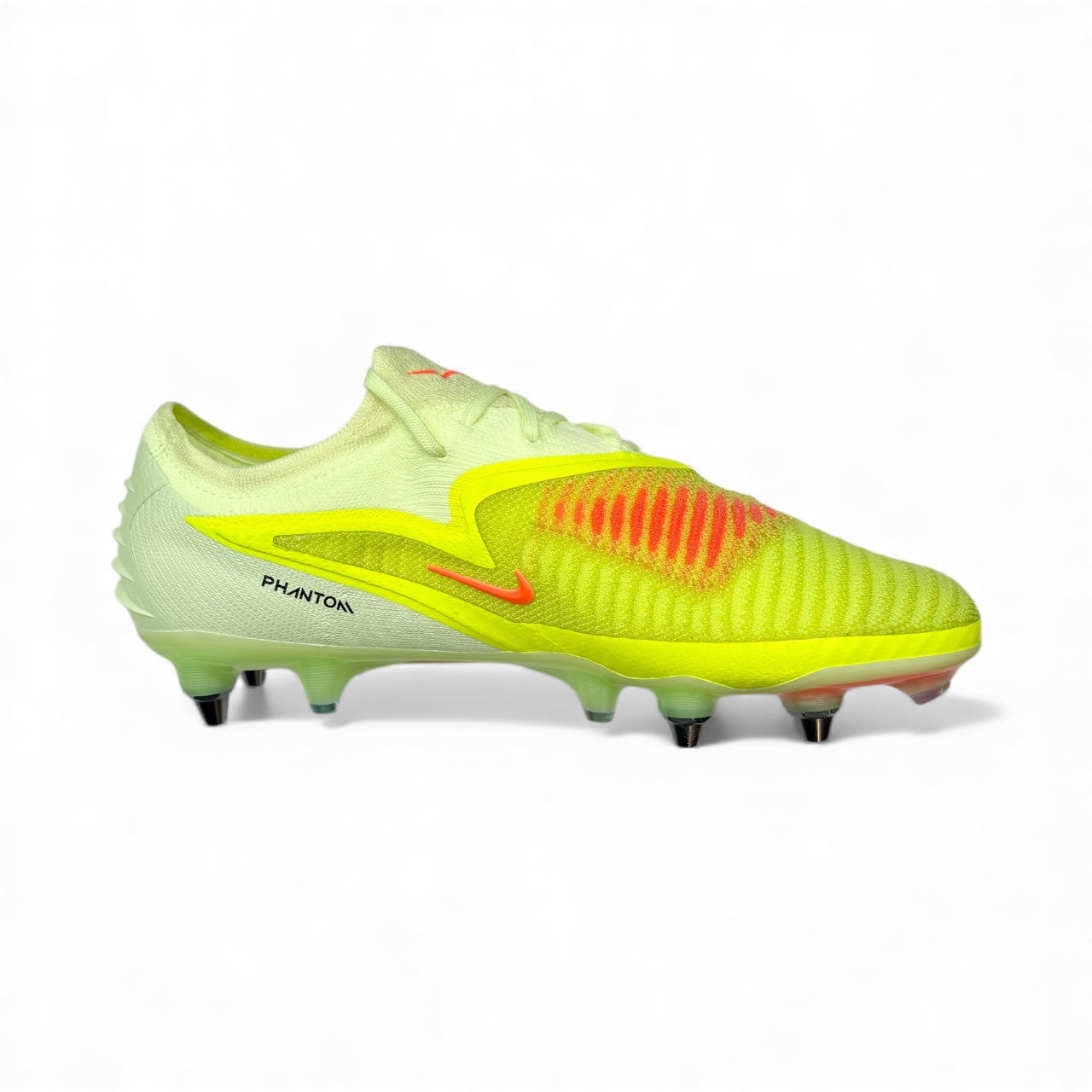 NIKE PHANTOM 6 ELITE LOW CUT SG-PLAYER EDITION 'MAX VOLTAGE' - LIMELIGHT/BLACK/HYPER CRIMSON 'Made in Bosnia'🇧🇦