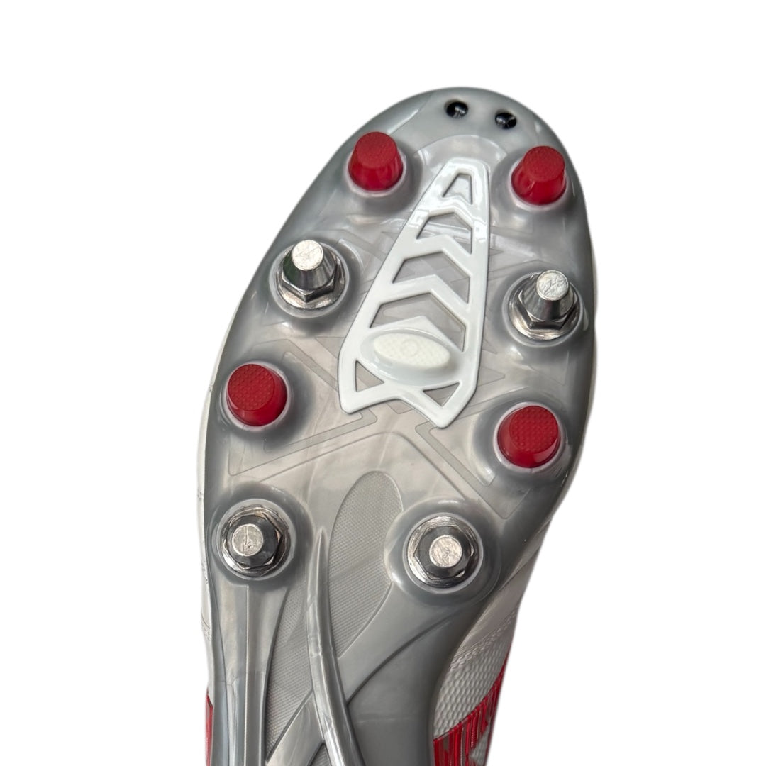 MIZUNO MORELIA NEO IV BETA MADE IN JAPAN SG - White/Radiant Red/ Hot Coral