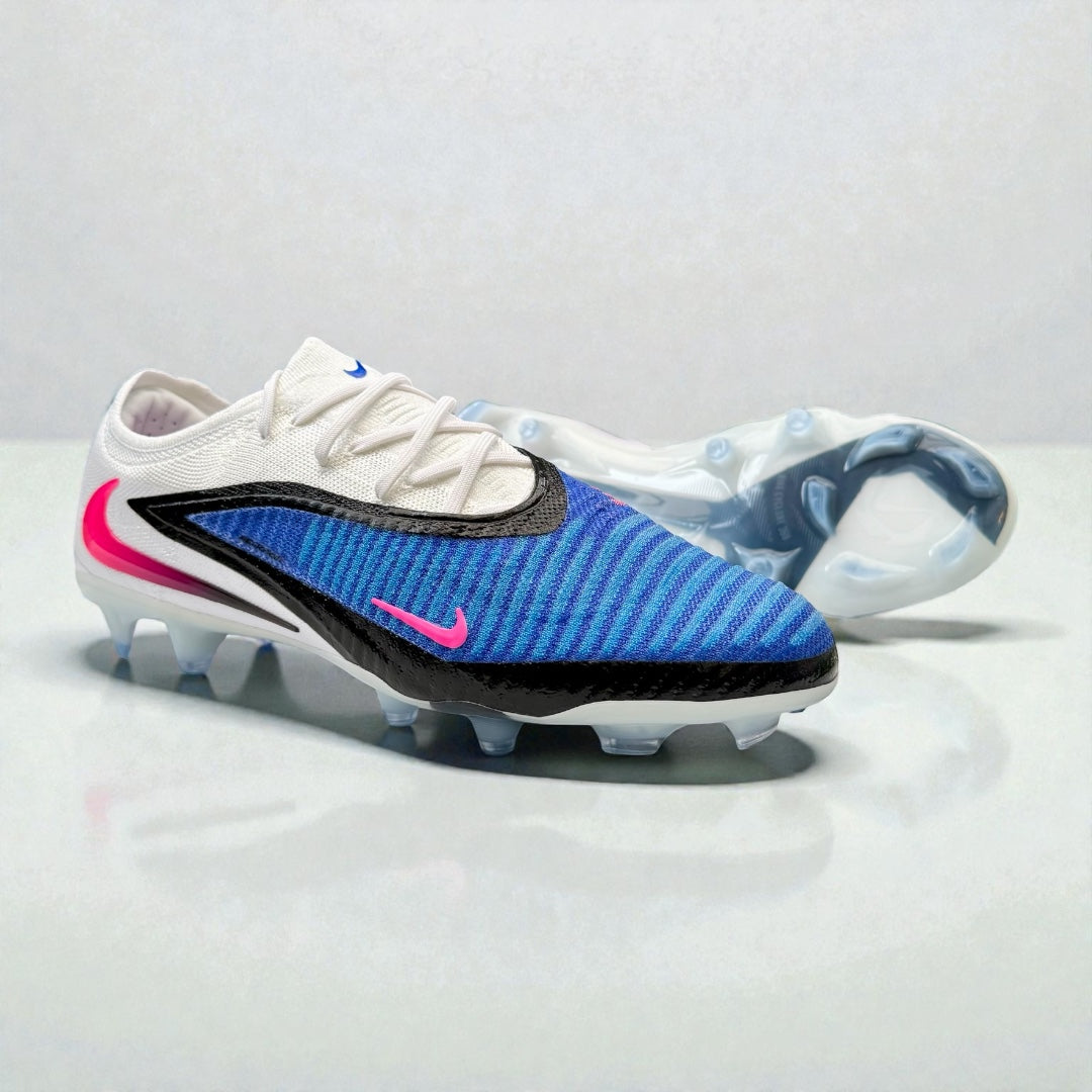 Nike Phantom 6 Elite Low FG Racer Blue/Pink Blast/White 'Attack pack' Made in Italy