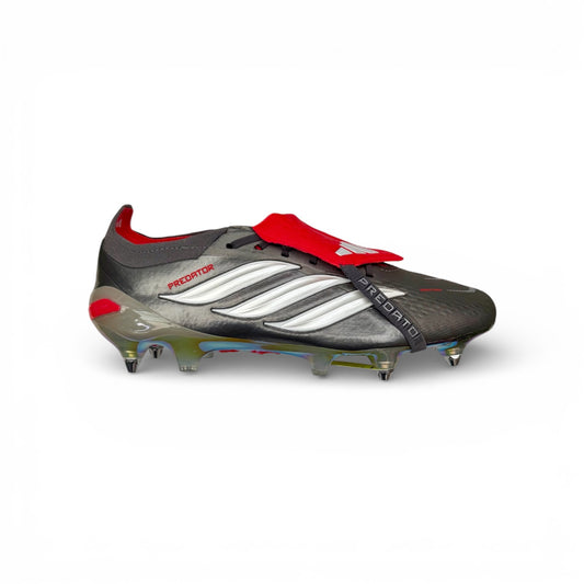 ADIDAS PREDATOR ELITE TONGUE SG Iron Met./Ftwr White/Lucid Red - Limited Edition -  'Finishers Steel'