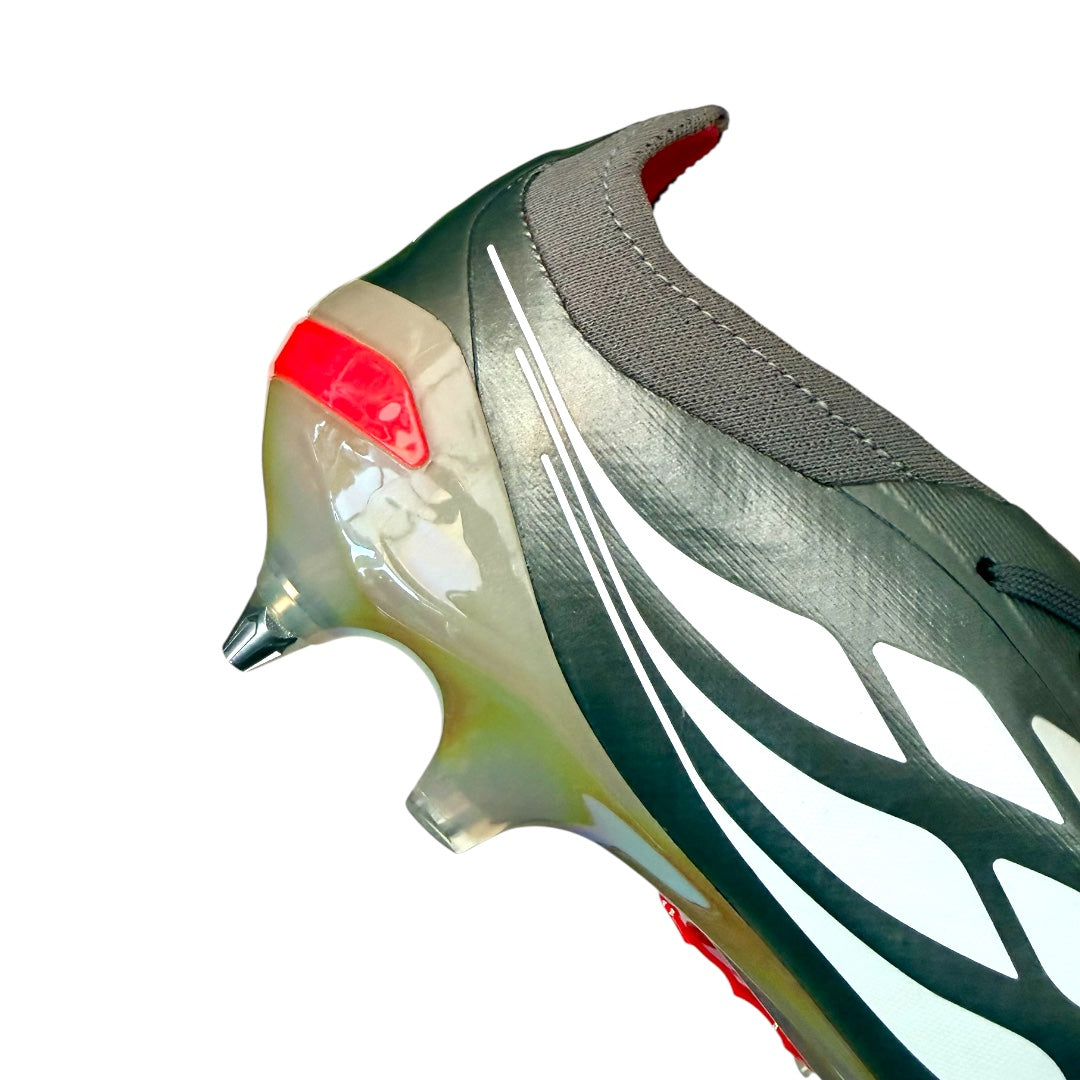 ADIDAS PREDATOR ELITE TONGUE SG Iron Met./Ftwr White/Lucid Red - Limited Edition -  'Finishers Steel'