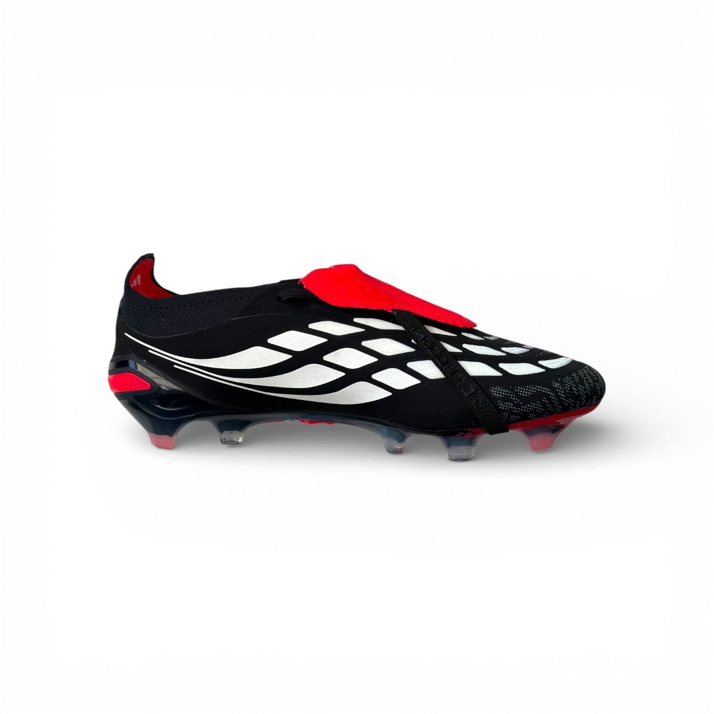 Adidas Predator Elite Tongue FG - Core Black/Ftwr White/Lucid Red