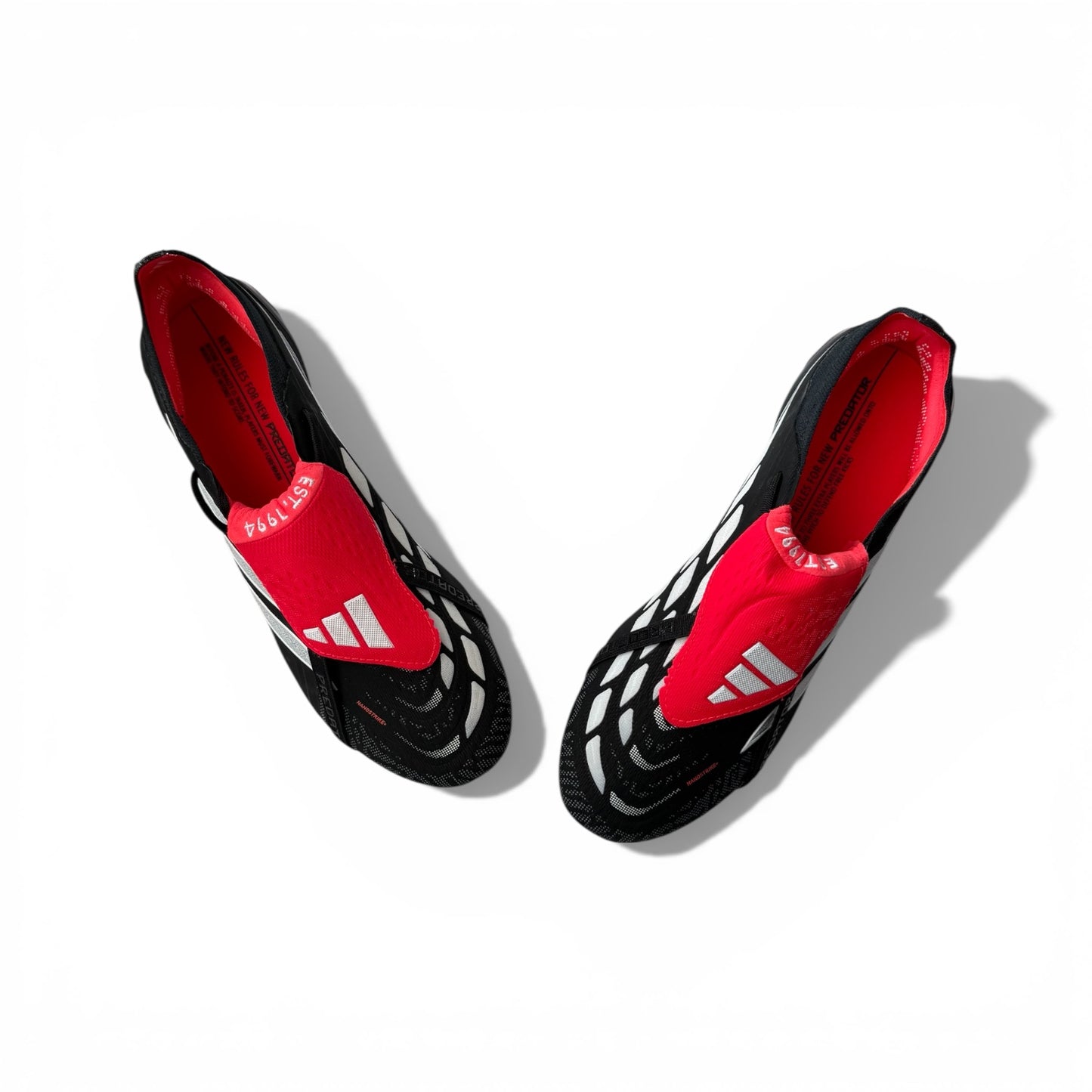 Adidas Predator Elite Tongue FG - Core Black/Ftwr White/Lucid Red