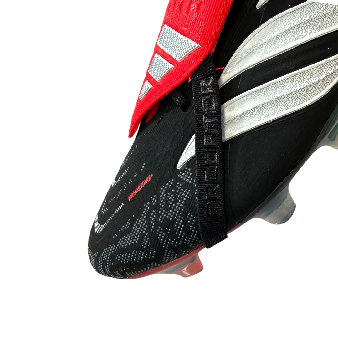 Adidas Predator Elite Tongue FG - Core Black/Ftwr White/Lucid Red