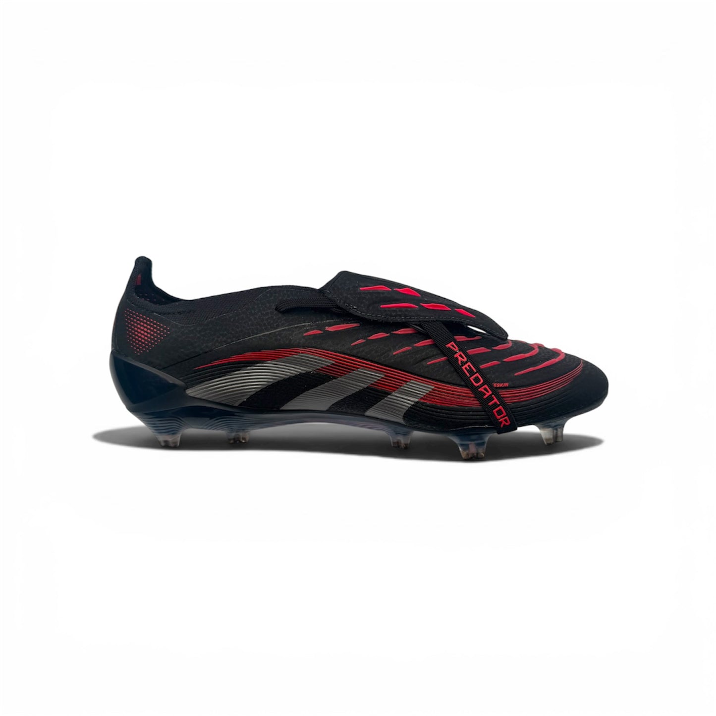 Adidas Predator Elite FT FG - Black/Grey/Red 'Stealth Victory' Pack