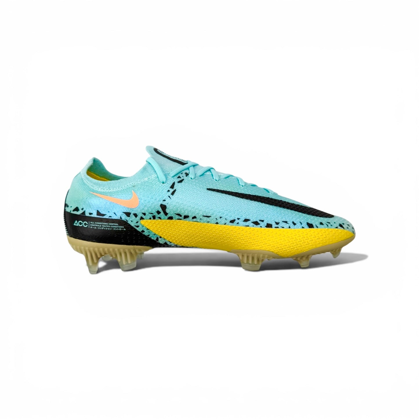Nike Phantom GT2 Elite FG - Glacier Ice/Black/Yellow Strike