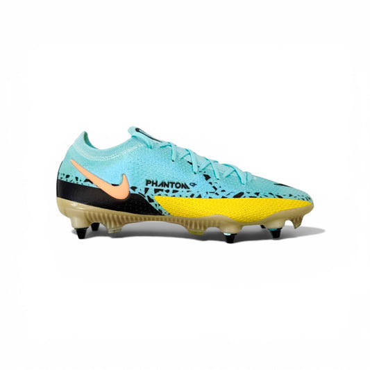 Nike Phantom GT2 Elite SG Player Edition - Glacier Ice/Black/Yellow Strike