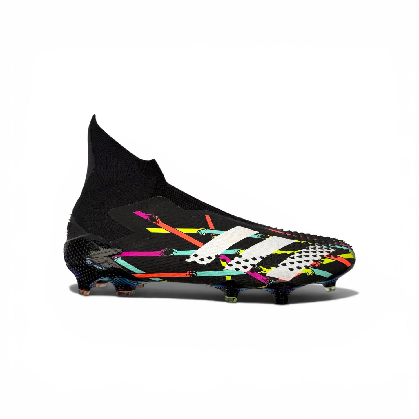Adidas Predator Mutator 20+ FG ART 'Reuben Dangoor' - Schwarz/Weiß/Pink LIMITED EDITION