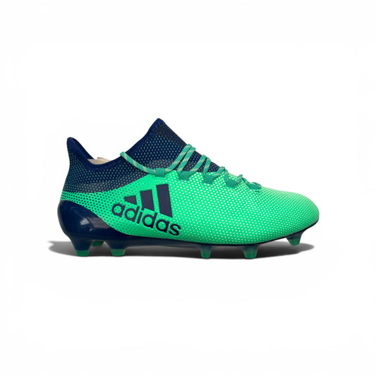 adidas X 17.1 FG Leather - 'Deadly Strike' Aero Green/Unity Ink/Hi-Res Green