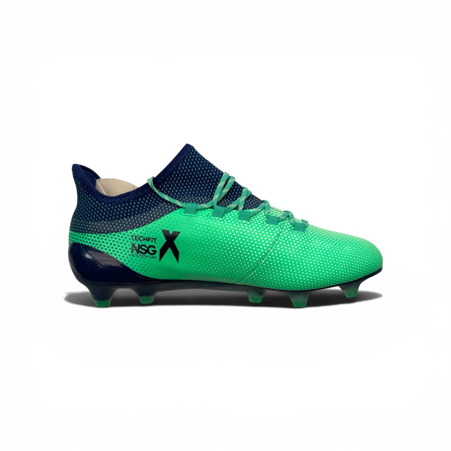 adidas X 17.1 FG Leather - 'Deadly Strike' Aero Green/Unity Ink/Hi-Res Green