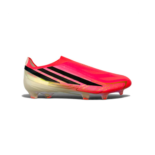 Adidas F50 Hyperfast Elite Laceless FG Solar Turbo/Core Black/Gold Met