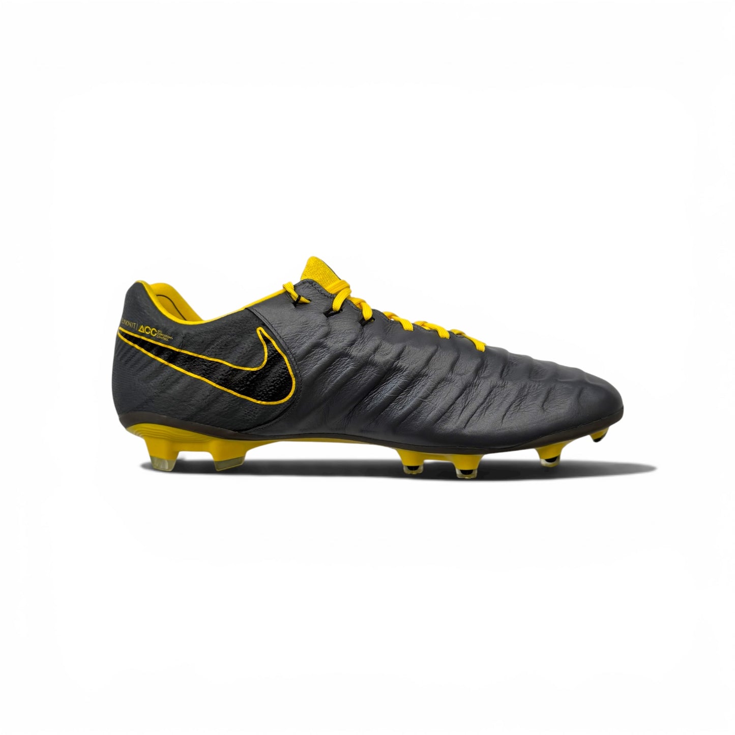 Nike Tiempo Legend 7 FG Elite 'Game Over - Dark Grey/Yellow' (Made in Italy)