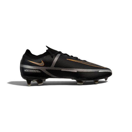 Nike Phantom GT 2 Elite FG Shadow - Black/Metallic Dark Grey/Metallic Gold