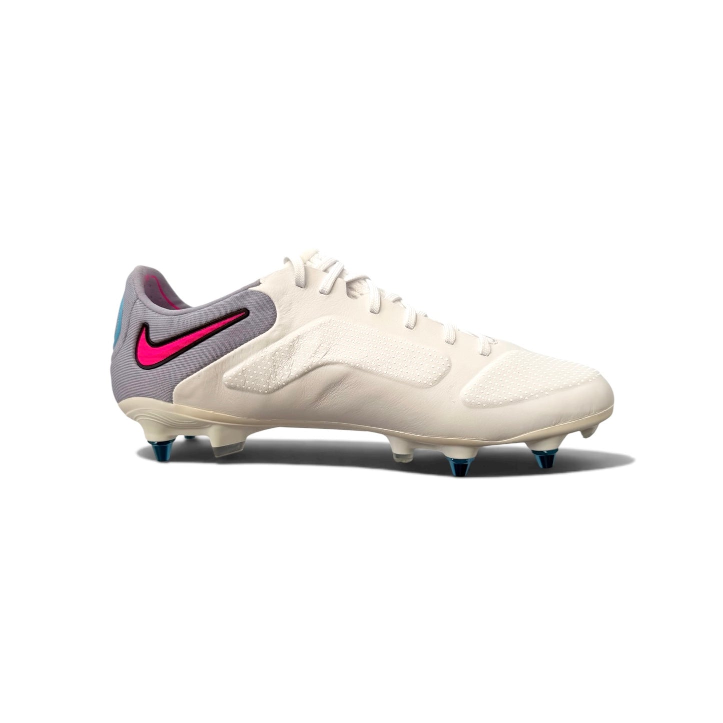 Tiempo Legend 9 Elite SG-Pro Blast Pack White/Baltic Blue/Pink Blast