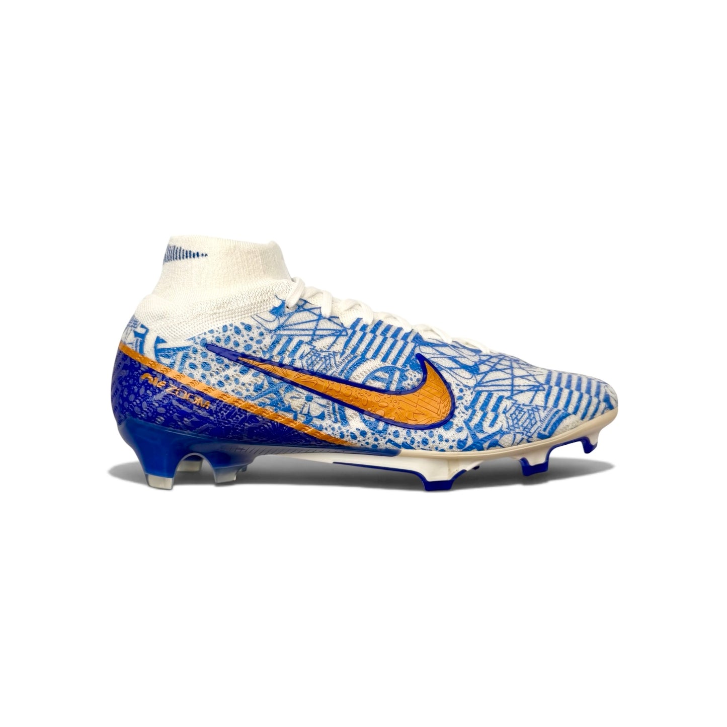 Nike Air Zoom Superfly 9 Elite CR7 FG White/Metallic Copper/Concord