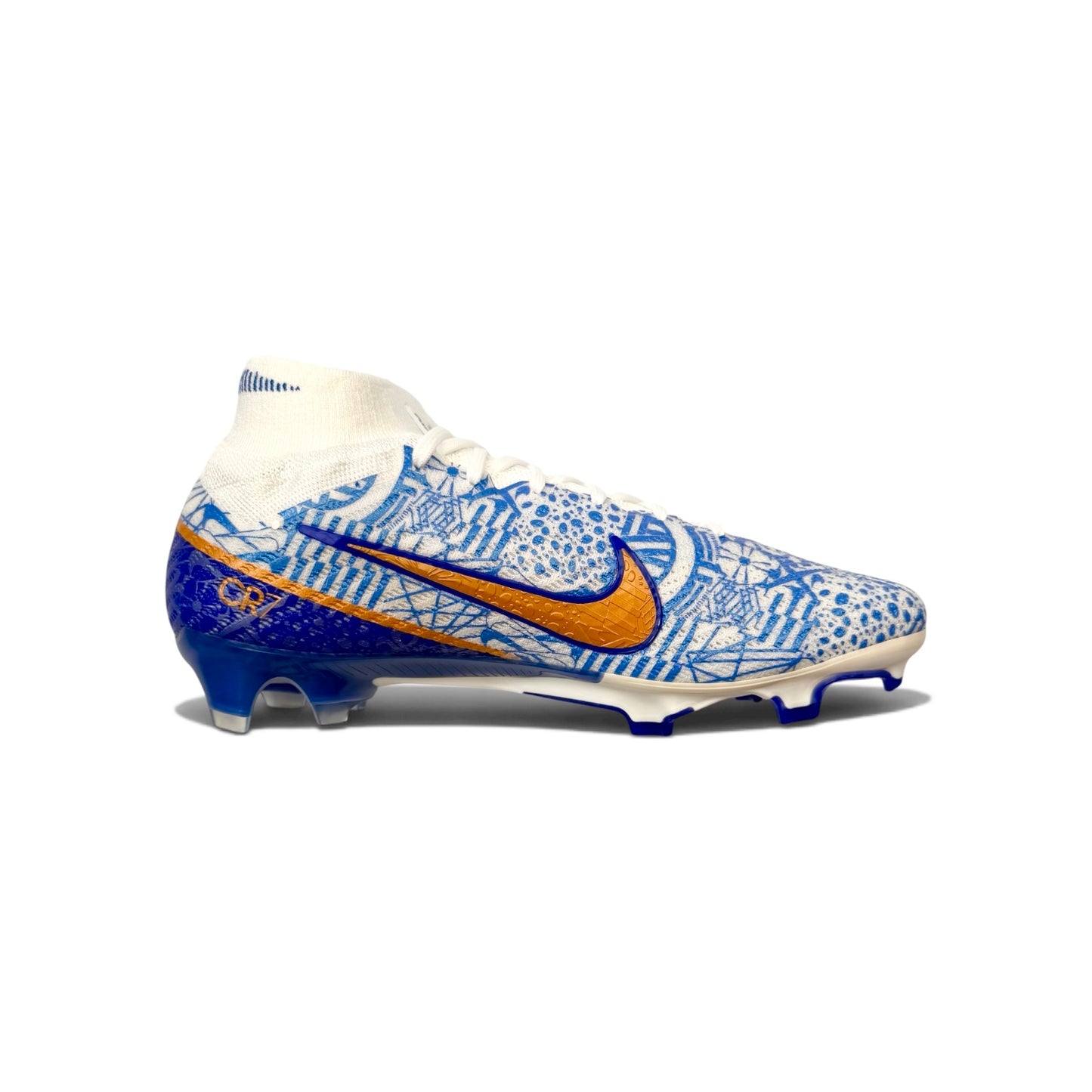 Nike Air Zoom Superfly 9 Elite CR7 FG White/Metallic Copper/Concord