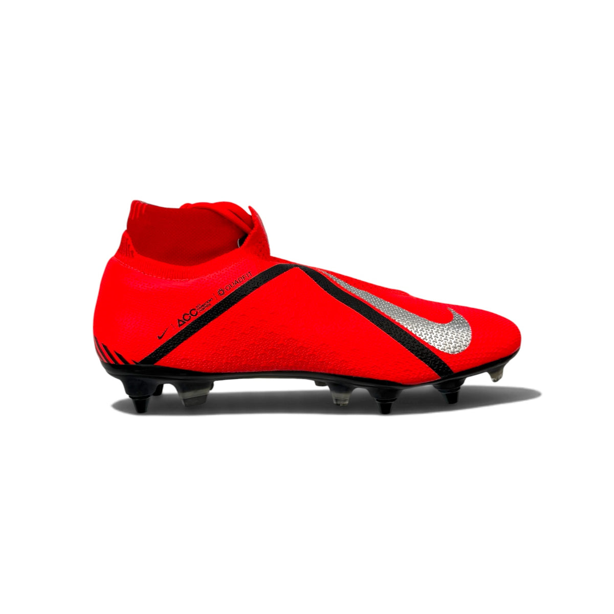 Nike Phantom Vision SG ELITE AC 'Game Over - Bright Crimson/Metallic Silver'