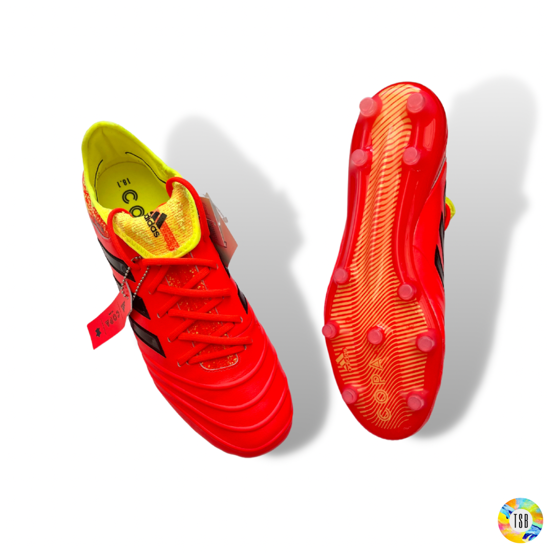 Adidas Copa 18.1 Firm Ground Solar Red/Yellow/Black - TopSpecBoots