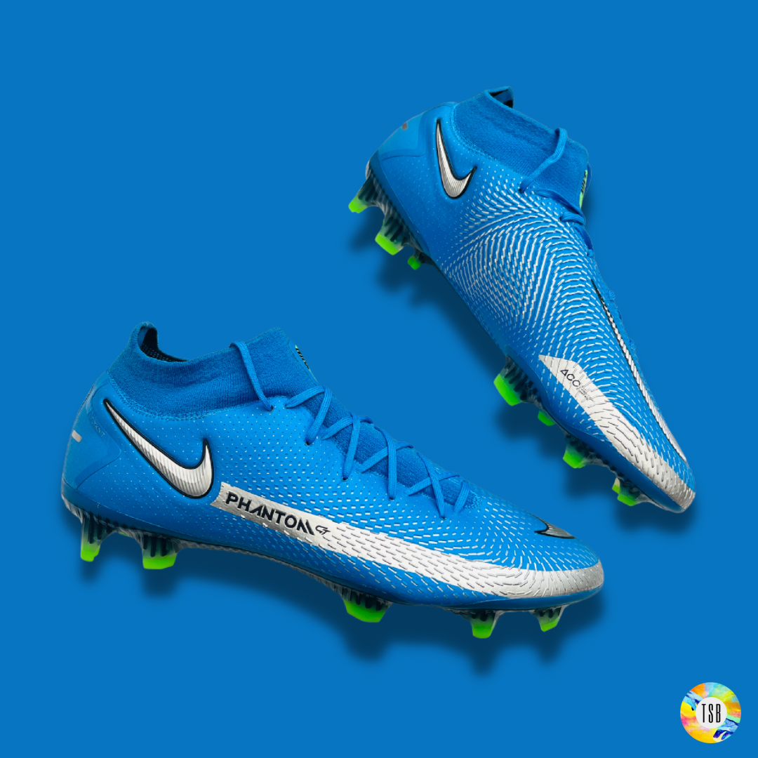 Nike Phantom GT Elite DF FG -Photo Blue/Metallic Silver/Rage Green - TopSpecBoots