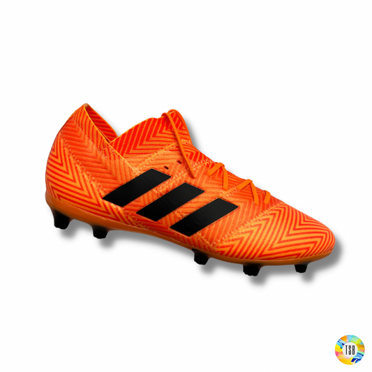 Adidas Nemeziz 18.1 Firm Ground/ Artificial Grass Junior - Orange Zest/Black - TopSpecBoots