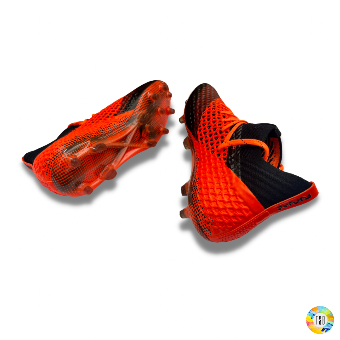 PUMA Future 2.1 Netfit FG AG Uprising PUMA Black Shocking Orange TopSpecBoots