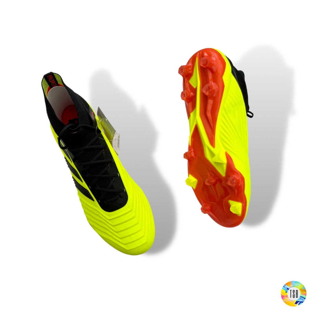 Adidas Predator 18.1 Firm Ground - Solar Yellow/Black - TopSpecBoots