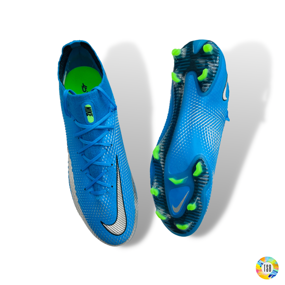 Nike Phantom GT Elite DF FG -Photo Blue/Metallic Silver/Rage Green - TopSpecBoots