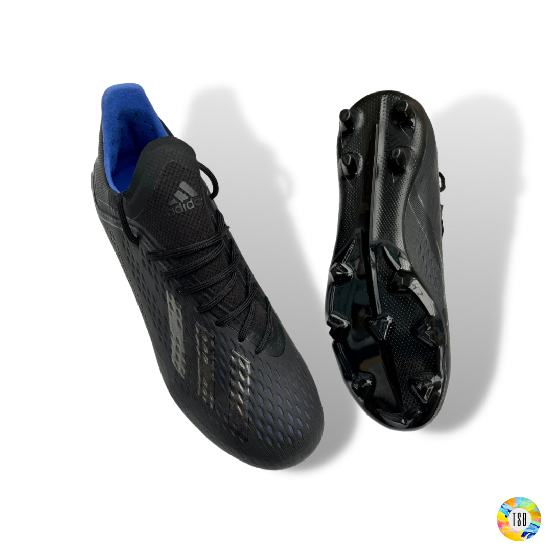 Adidas X 18.1 FG Junior - Core Black/Blue - TopSpecBoots