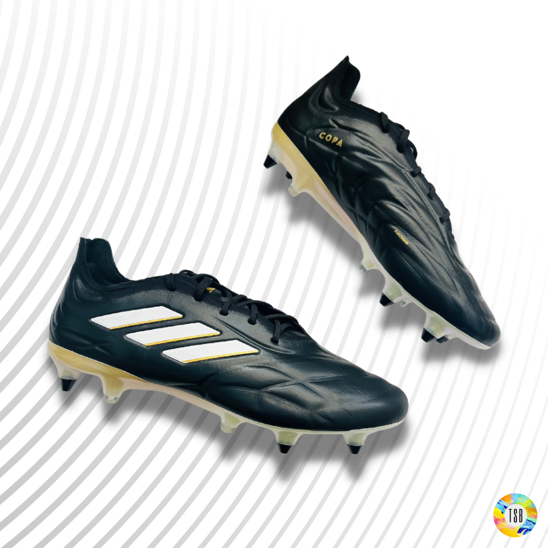 Copa Pure.1 (+) Limited edition SG - Core Black / Cloud White / Gold Metallic - TopSpecBoots