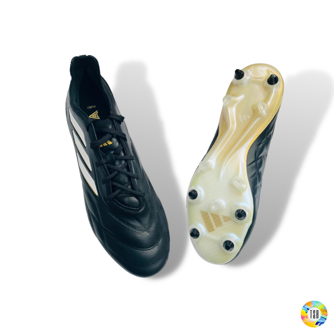 Copa Pure.1 (+) Limited edition SG - Core Black / Cloud White / Gold Metallic - TopSpecBoots