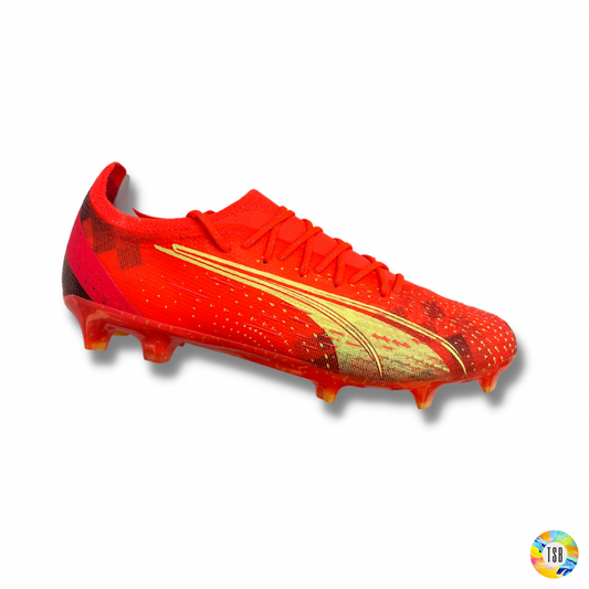 PUMA ULTRA ULTIMATE FG/AG - FIERY CORAL/FIZZY LIGHT - TopSpecBoots