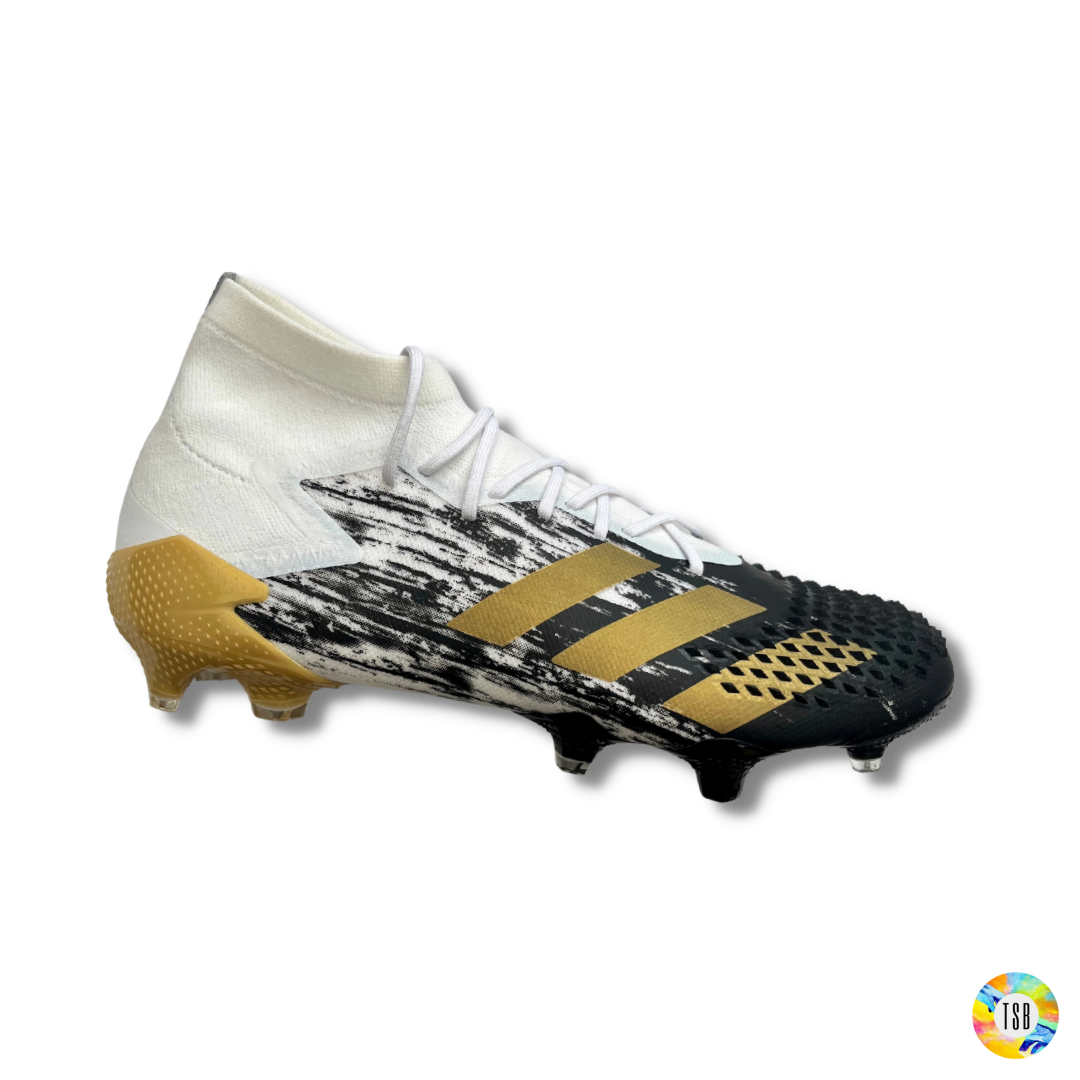 ADIDAS PREDATOR MUTATOR 20.1 FG - WHITE/GOLD METALLIC/CORE BLACK - TopSpecBoots