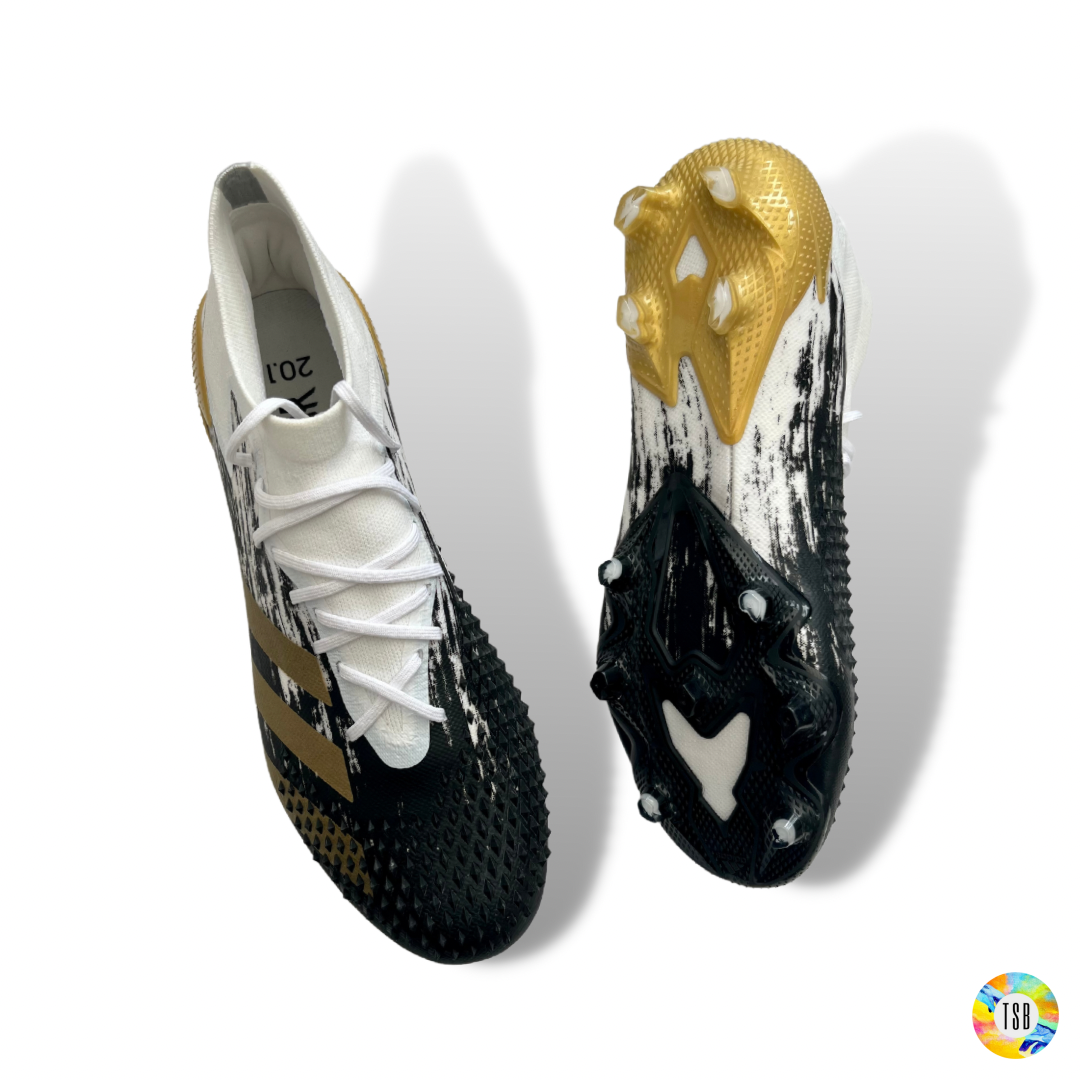 ADIDAS PREDATOR MUTATOR 20.1 FG - WHITE/GOLD METALLIC/CORE BLACK - TopSpecBoots