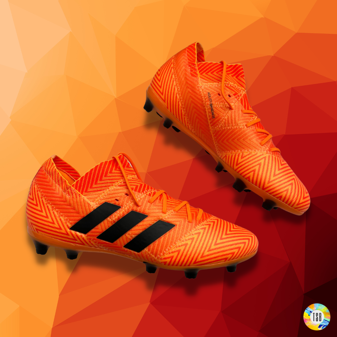 Adidas Nemeziz 18.1 Firm Ground/ Artificial Grass Junior - Orange Zest/Black - TopSpecBoots