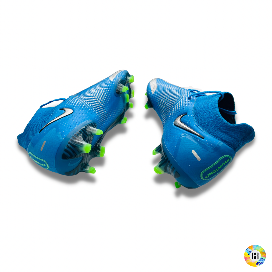 Nike Phantom GT Elite DF FG -Photo Blue/Metallic Silver/Rage Green - TopSpecBoots