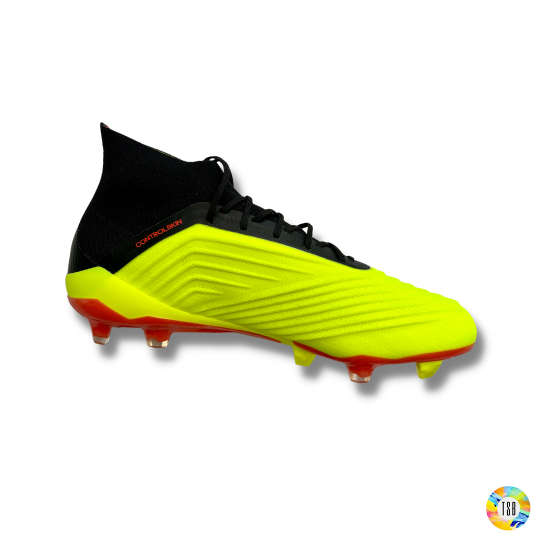 Adidas Predator 18.1 Firm Ground Solar Yellow Black TopSpecBoots