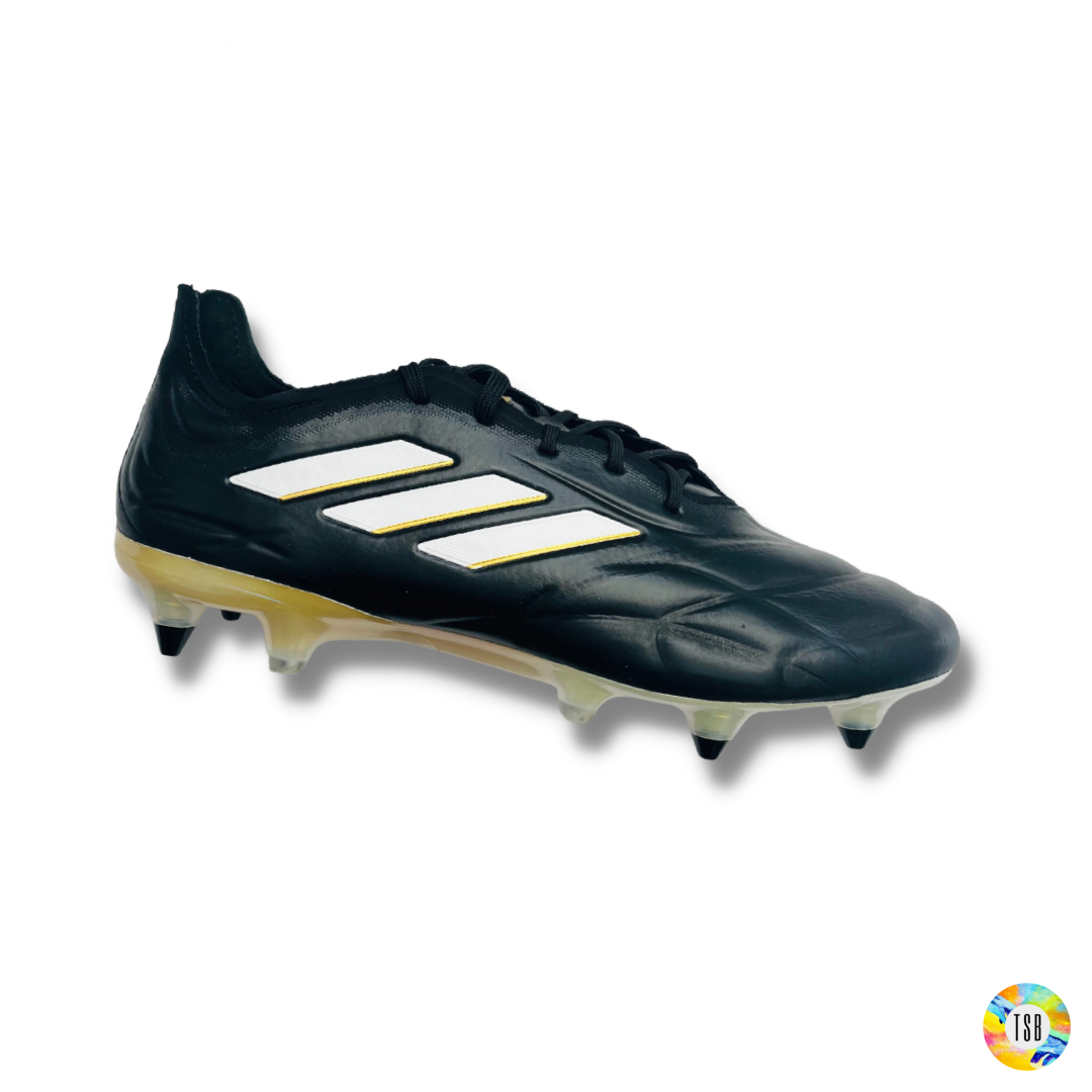 Copa Pure.1 (+) Limited edition SG - Core Black / Cloud White / Gold Metallic - TopSpecBoots