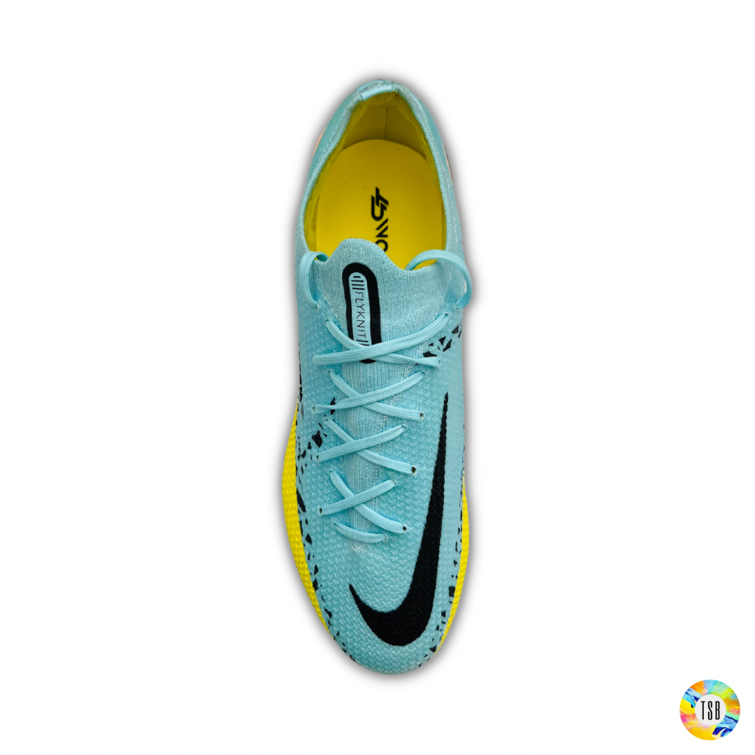 Nike Phantom GT II Elite SG Pro Anti Clog - Glacier Ice/Black/Yellow Strike - TopSpecBoots