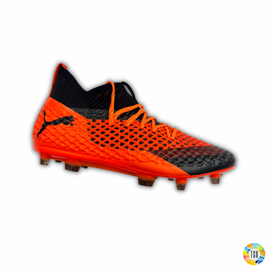 PUMA Future 2.1 Netfit FG/AG Uprising - PUMA Black/Shocking Orange - TopSpecBoots