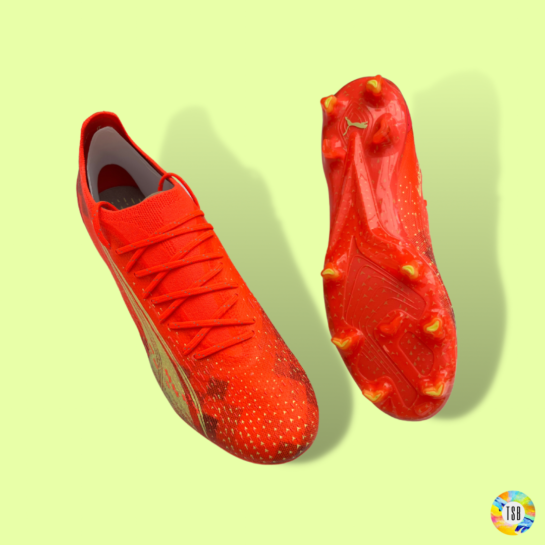 PUMA ULTRA ULTIMATE FG/AG - FIERY CORAL/FIZZY LIGHT - TopSpecBoots